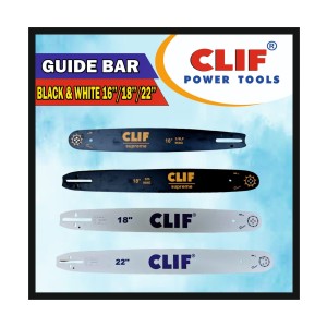 CLIF GUIDE BAR 18'' BLACK W/O. SLEEVE