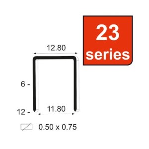 KAYMO STAPLES 23/10 HEAVY DUTY 23 SERIES ST2310HD (20000PCS/BOX)