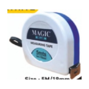 MAGIC - BLUE & WHITE MEASURING TAPE 5 MTR - M19 (101070)
