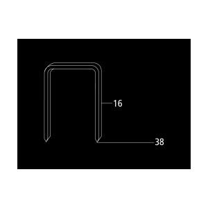 MILES STAPLES NO. 16WC-30MM 5040 STAPLES
