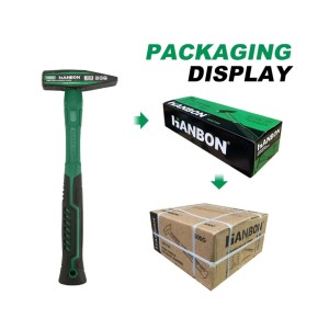 HANBON MACHINIST HAMMER FIBER HANDLE 200 GMS