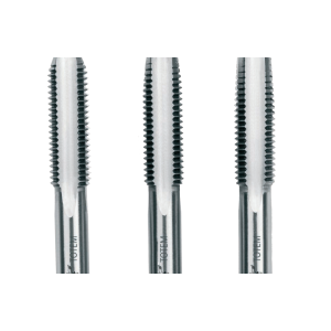 Totem M18x46mm Coarse Threads Carbon Steel Hand Tap Set, FBA0206986, Overall Length: 102.4 mm, Shank Diameter: 13.78 mm