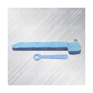 Bharat Tools 12 Straight Turning Tool Holders, Capacity: 1/4in, (Pack of 10)