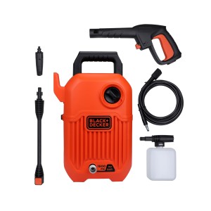 BLACK AND DECKER 110 BAR - 1600W - PRESSURE WASHER (SELF PRIMING) BEPW1600-IN