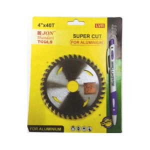 JON BHANDARI TCT SUPER CUT BLADE FOR ALUMINIUM WTH PEN 10X100 T-091