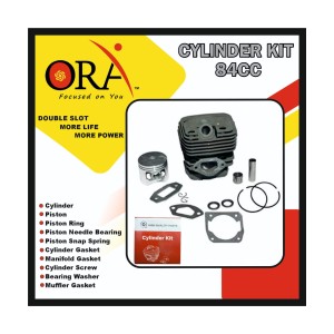 ORA CHAIN SAW SPARE PARTS CYLINDER KIT 84CC