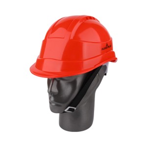ALKO PLUS RATCHET TYPE SAFETY HELMET WITH VENTILATION SLOTS (RED) - APS 131 (ISI CERTIFIED)