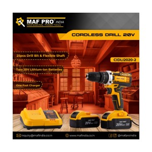 MAF Lithium-ion Cordless Drill 20V 25NM - CDLI2020-2