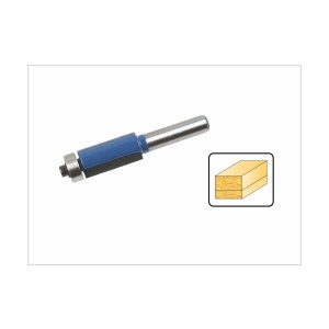 GOLDEN BULLET TRIMMER BITS BLUE PROFESSIONAL RANGE (1/4 INCH SHANK) 5004T FLUSH TRIM BITS WITH BEARING