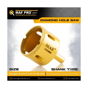 MAF PRO DIAMOND CORE BIT( FOR GLASS) 45MM