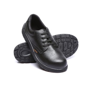 ALKO PLUS SYNTHETIC LEATHER SAFETY SHOE WITH STEEL TOE SIZES: 9 - APS-T2 (ISI CERTIFIED)