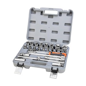 CLIF 25PCS 72TEETH 1/2INCH SOCKET SET