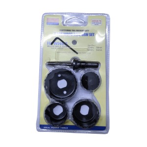 WOOD HOLESAW SET 6PCS IDEAL
