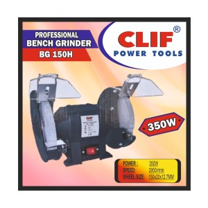 CLIF PROFESSIONAL BENCH GRINDER 150MM -6INCH BG150H (1PCS)