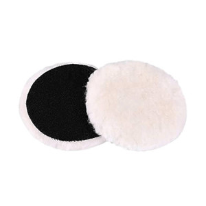 Ideal Abrasives Wool Bonet 5" Velcrow Type Imp U.lt