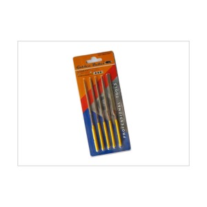 GOLDEN BULLET NEEDLE FILES 14CM X 5PCS DIAMOND NEEDLE FILE SET