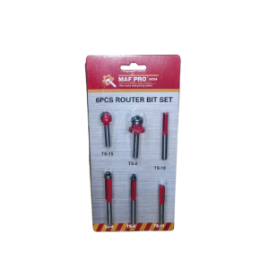 MAF PRO 6PCS ROUTER BIT SET