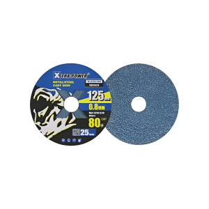 Xtra Power 5 Inch Fiber Disc 125Mm Blue Line 0.8Mm - 36 Grit
