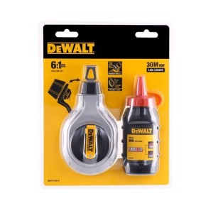 DEWALT 6 TO 1 CHALK REEL WITH RED CHALK DWHT47408-0