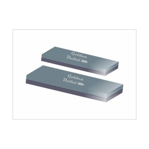 GOLDEN BULLET COMBINATION STONE, SILICON CARBIDE 8 INCHX2 INCHX1 INCH