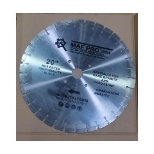 MAF Diamond Cutting Disc 24" Hot Pressed High Quality (12-25mm)
