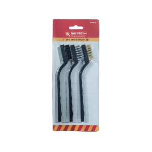 MAF 7'' 3PCS WIRE BRUSH SET MPBS-3S