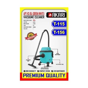 AKARI VACUUME CLEANER (16KPA) (2.4M3/MIN) 1000W (1 PCS) - APT-VC-15L(GREEN)