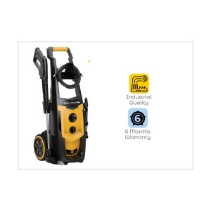 GOLDEN BULLET PRESSURE WASHER 2100W/3HP 160 BAR PWT 7501 YELLOW W (TROLLEY TYPE)