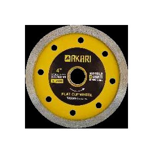 Akari MARBLE CUTTING BLADE AKARI NEW SERIES A-2500 4" FLAT CUP BOTH SIDE RIM (100PCS)