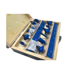 JON BHANDARI ROUTER BIT 12PCS (6.35MM)