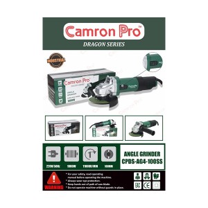 Camron Pro Dragon Series 4 Inch Angle Grinder 1000W 100mm Cpdsag4100Ss