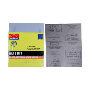 Ideal Abrasives Water Paper 9"x80 Idwp230