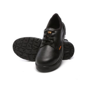 AGARSON SYNTHETIC LEATHER SAFETY SHOE WITH STEEL TOE SIZES: 7 - POWER-15844 (ISI CERTIFIED)
