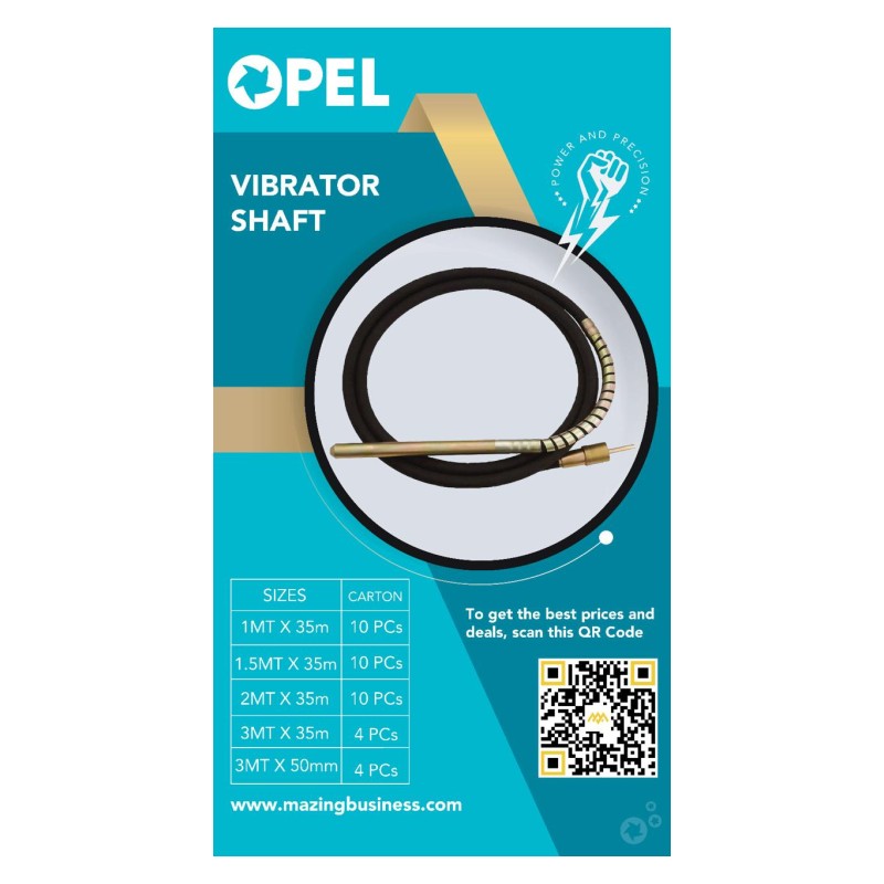 OPEL FS3M-SHAFT 3 METER X 50MM